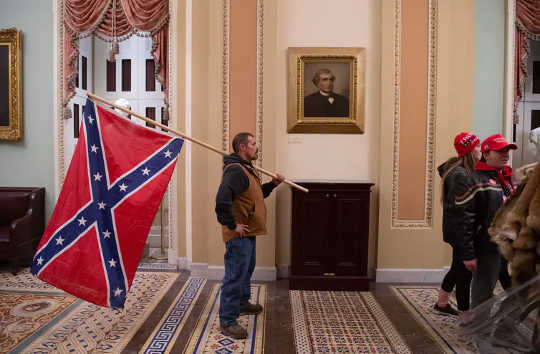 The Confederate Battle Flag Has Long Been A Symbol of White Insurrection