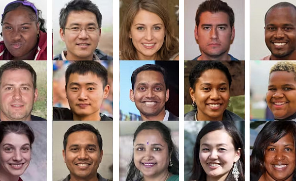 AI-Generated Faces Look Just like Real Ones